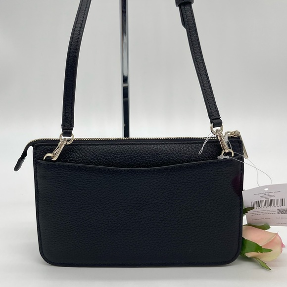 Kate Spade Small Leila Crossbody Bag Black - Picture 6 of 13